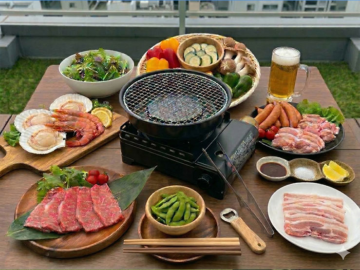 手ぶらで楽しむBBQ